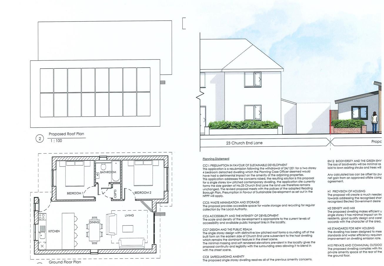 0 bed property in Church End Lane (Garden Plot), Reading